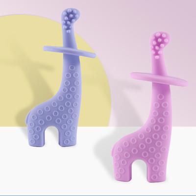 China Soft Silicone Baby Molars Toys Kids Molars Food Grade Silicone Kids Teething Chewers for sale