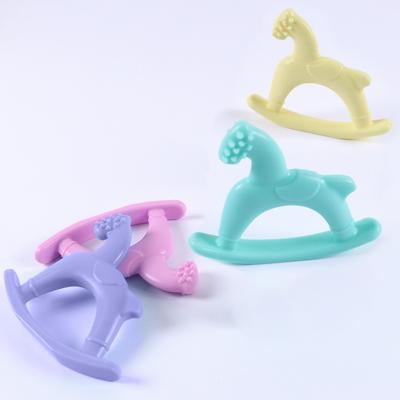 China Natural Silicone Teething Teether DIY Toddler Bead Toy Baby Wood Teether Silicone Newborn Baby Gift for sale