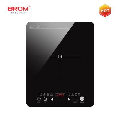 China Factory Direct Sale 1 Burner Electric Induction Cooker Portable Commercial Single Stove Table Top Heater Eco-Friendly Cooktop for sale