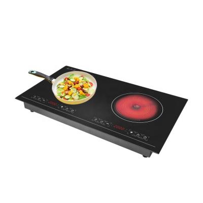 China Eco-friendly 2 electric stove factory OEM double burner cooktops cooking appliances Wholesale electric touch control induction cooker for sale