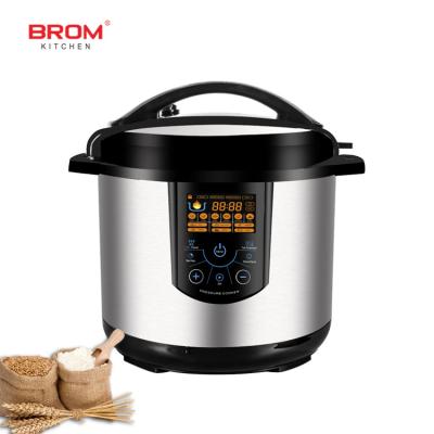 China Hotel 8l Steamer Large Presser Multicooker Large Rice Commercial Electric Fryer Pressure Cooker Multi Function Slow Cooker for sale