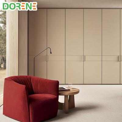 China 2021 Wooden Bedroom Wardrobe Furniture Design (Size) Newest Dorene Adjustable Italian Style for sale