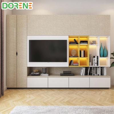 China (Size) 2021 Newest Dorene Adjustable Modern Italian Style TV Cabinet Designs for sale