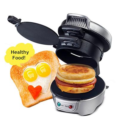 China Fashionable Multi Non-Stick Dishes Around Hamburger Sandwich Maker Smart Mini Detachable Egg Breakfast Machine Burger Makers for sale