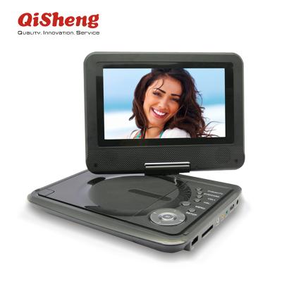 China 7 inch PORTABLE pdvd with USB portable card reader dvd divx player for sale