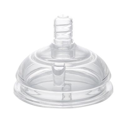 China Baby liquid teat silicone BPA free molding transparent nipple for newborn for sale