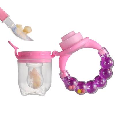 China Fresh Food Babi Pacifier Feeder Infant BPA Free Wholesale Hot Sale Fruit Teething Toy Silicone Baby Feeder for sale