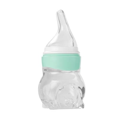 China Bpa Free Bpa Free Eco Milk Container Baby Squeeze Spoon Bottles Driver Baby Feeding Spoon for sale