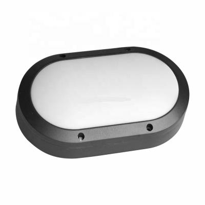 China Garden outdoor aluminum led oval bulkhead ip65 rated 8W 10W garden bulkhead lights with motion sensor for sale