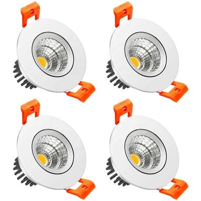 China 3W CRI80 2inch (51mm) LED Downlight 10W 15w Anti Glare Recessed LED Down Light For Commercial Areas for sale