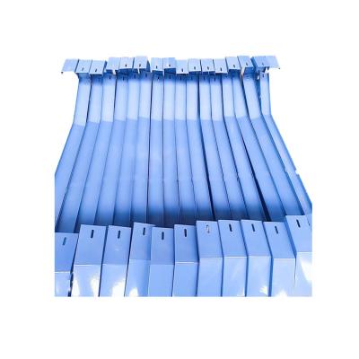 China High Quality Mild Steel/Cold Roll Steel/Hot Roll Steel/Stainless/Aluminum/Copper Blue Coating Powder Bend Parts Sheet Metal Fabrication Sheet Metal Welding Parts for sale