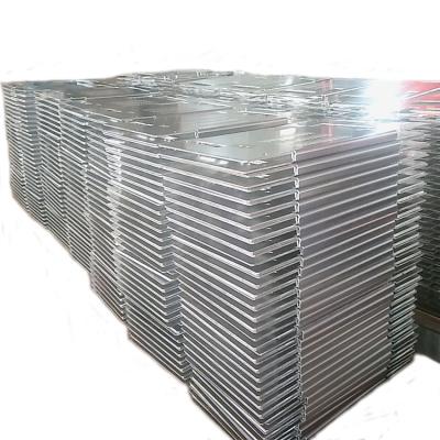 China Aluminum Custom Steel Metal Sheet Stamp Works Thin Metal Sheet Parts Aluminum Sheet Metal Bending Stamping Process for sale