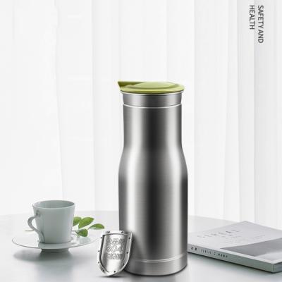 China Sustainable Kitchen Use 800ml Custom Water Kettle Stainless Steel Water Jug Water Bottle for sale