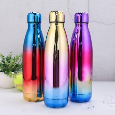 China Sustainable Leak Proof Gradient Fitness Sports Vacuum Hot And Cold Water Bottle for sale