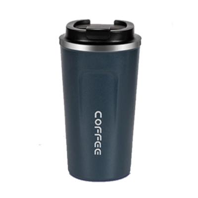 China Durable Matte Double Wall Coffee Mug Vacuum Thermos Mug , Customize Stainless Steel Mugs for sale