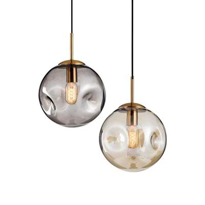 China Modern Nordic Style Lamp Lighting Fixture Pendant Light Nodic Glass Hanging Decorative Art Restaurant Cafe Bar Chandelier Light for sale