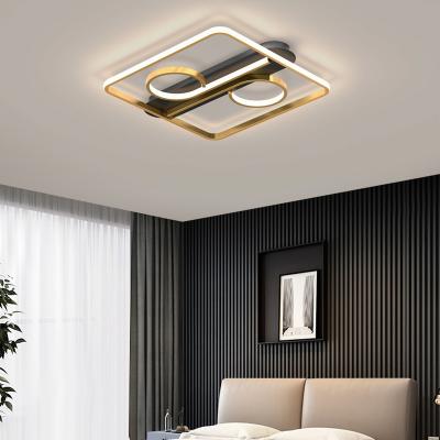 China Outdoor Mounted Led Ceiling Lamp 42W 46W Modern Design Bedroom Decoration Dimmable Smart Ceiling Light With Remote Control for sale