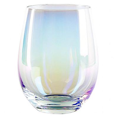 China No Rim Glasses Cup Drinking Glass Gold Wholesale Creative Modern Colorful Tumbler for sale