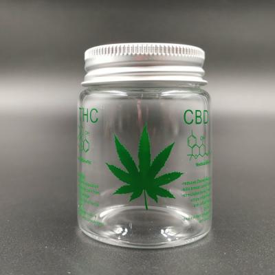 China Freshness Preservation Weed Storage Bottle Jar Glass Sealed Small With Lid Pharmacist for sale