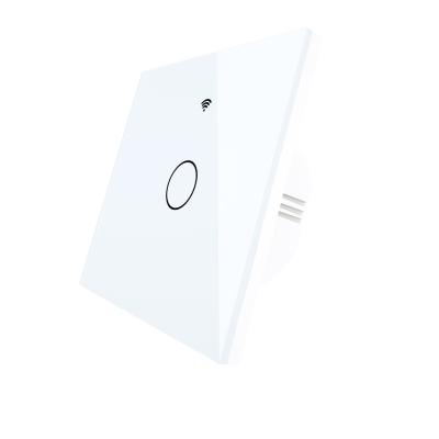 China SHUWEI Beijing Wall Touch Wall Tuya App Google Wifi Standard Remote Control Smart Home SHUWEI Beijing Smart Lamp Switch WS-US4-RFW-W for sale