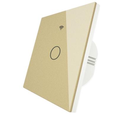 China EU Tuya Smart Home Glass+PC SHUWEI SHUWEI Single/Zero Wireless Wifi Light Zigbee Strip Smart Switch 1234 Single/Zero Fire for sale