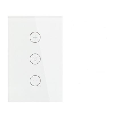 China High Quality Smart Life SHUWEI Beijing Smart Home America Switch Rheostat And Dimmer Three Way Touch Lamp Switch for sale