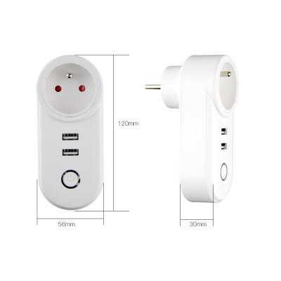 China Shuwei Life Google Home Amazon Alexa Wifi Wireless 16a Smart Electrical Smart Plug Shuwei Zigbee 3.0 Residential / Multipurpose for sale