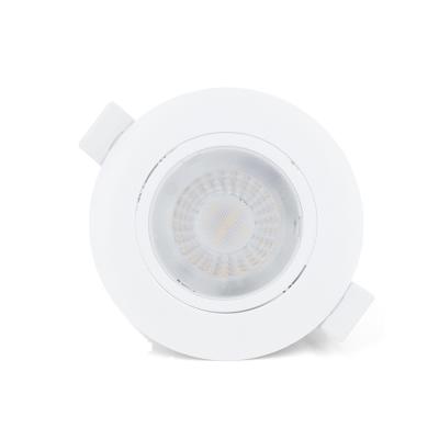 China Light On All Weather Factory Supply Recessed Round Spotlight Recessed Plastic Ceiling Lamp Down Light for sale