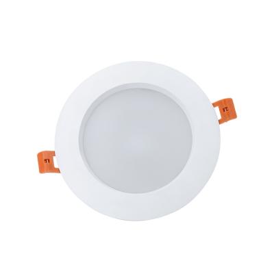 China Light on all the time/human body detection/radar sensing downlight wholesale price plastic plastic housing recessed ceiling LED down light for sale