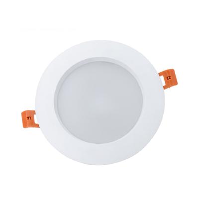 China Light on all the time/human body detection/factory wholesale sensing radar embedded led down light downlight plastic downlight for sale