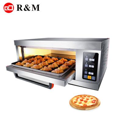 China Hotels singl deck pizza oven single deck oven bakery Philippines Dubai India factory price for sale