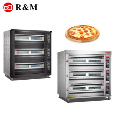 China Large Synchronized Restaurant Equipment Commercial Pizza Baking Oven , Commercial Pizza Baking Ovens for sale