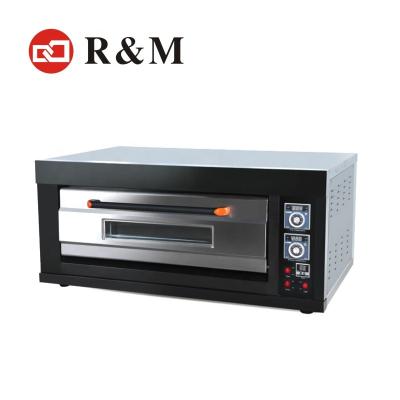 China For Commercial Bread Oven Pizza Making Machine Pizza Equipment Baking Gas One Deck Electric Oven For Bakery Electric Baking for sale