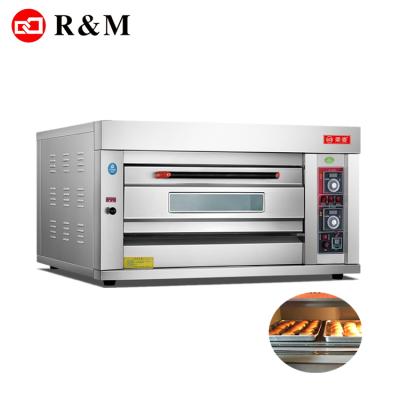 China Guangzhou Factory Bakery Equipment Price Synchronized Single Tray Gas Oven Gas Baking Single Deck Oven for sale