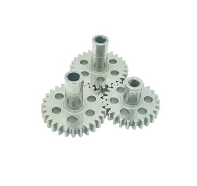 China Aluminum Custom CNC Gear Micro Turned Titanium Machining Milling Turning Mechanical Service Customized CNC Milled Part for sale