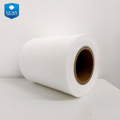 China Waterproof 11gsm 445mm Width Soft Hydrophilic Non Woven Fabric for sale