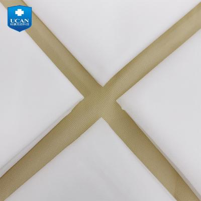 China Polypropylene Raw Material Fabrics SSS SMS Waterproof Nonwoven Fabric Roll Waterproof for sale