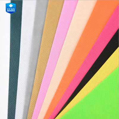 China Wholesale 100% PP Spunbonded Waterproof Nonwoven Fabric Material Roll For Handbag Nonwoven Fabric for sale