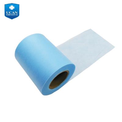 China Waterproof Disposable Nonwoven Fabric Raw Material Safe Use Non Woven Fabric Medical Hood PP Spunbond Fanric Nonwoven for sale