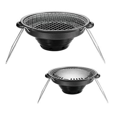 China 2019 New Style Adjustable Height Folding Travel BBQ Charcoal BBQ Grill for sale