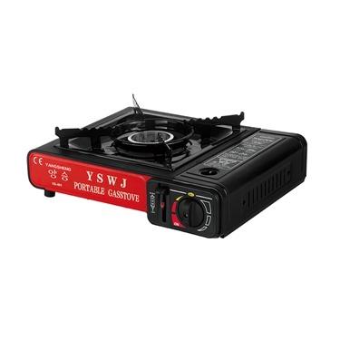 China RV Camping Safety Portable Lightweight Butane Gas Stove With Plastic Box for sale