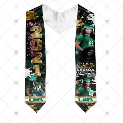 China Wholesale Adult School Sublimation Sash Stoles for Graduation for sale