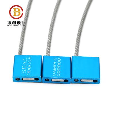 China BCC204 Containers Galvanized Cable Entry Seal With Disposable Electrical Wire Cable Seal Cable Lock for sale