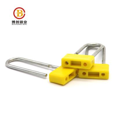 China BCL203 Padlock Sourcing Seal For Dining Car And Disposable Security Padlock Plastic Seals for sale