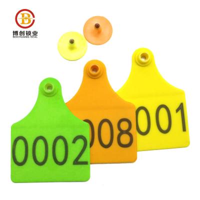 China One Time Use BCE107 Animal Ear Tag Equipments With Cattle Aplicator Quare Ear Tag for sale