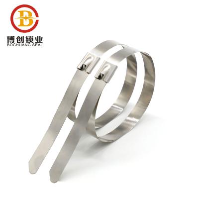 China High Tensile Strength Non-flammability Fagot Anti Corrosion BCST004-Cheap Hot Sale Made In China Stainless Steel Link Self-lock Stainless Steel Link Locking cable clamp for sale