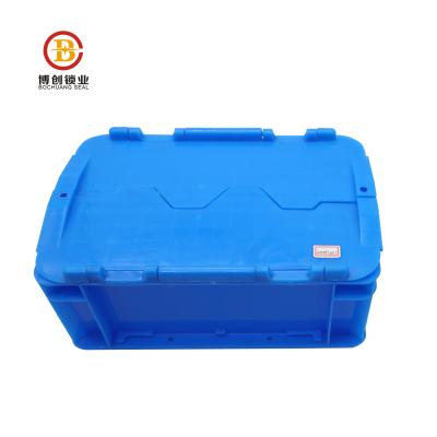 China Because-X003-Cheap Locked Regular Bin Container Storage Plastic Container Large Capacity Box Keeping Bolts Turnover Box for sale