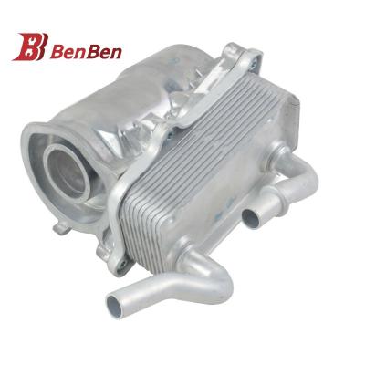 Cina Lubrication System Mercedes Spare Parts Engine Oil Filter Housing Cooler 1121880401 in vendita