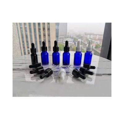 China Non Spill Color Customized Aluminum Dropper Essential Oil Dropper 18/410 for sale