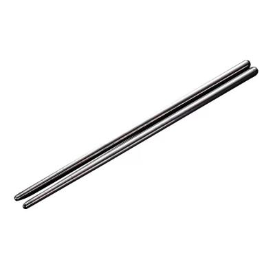 China Sustainable Household Stainless Steel Square Chopsticks Kitchen Insulated Hollow Korean Style Convenient Chopsticks for sale